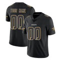 STECN Custom NO.Saints Black Impact Limited Home Game Any Name & Numbers Stitched Jerseys