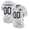 STECN Custom NY.Giants Arctic Camo Salute To Service Limited Game Any Name & Numbers Stitched Jerseys