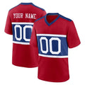 STECN Custom NY.Giants Red Century Home Game Any Name & Numbers Stitched Jerseys