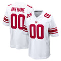 STECN Custom NY.Giants White Home Game Any Name & Numbers Stitched Jerseys