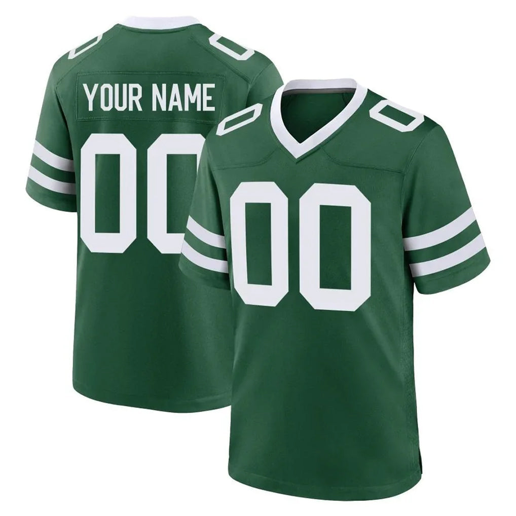STECN Custom NY.Jets Green Legacy Home Game Any Name & Numbers Stitched Jerseys