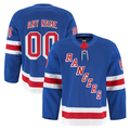 STECN Custom NY.Rangers Royal Home Authentic Pro Jerseys
