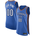 STECN Custom OC.Thunder Blue Authentic Stitched Jerseys - Icon Edition