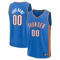 STECN Custom OC.Thunder Blue Fast Break Stitched Jerseys - Icon Edition