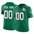 STECN Custom P.Eagles Green Kelly Alternate Vapor F.U.S.E. Super Bowl LIX Home Game Any Name & Numbers Stitched Jerseys