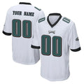 STECN Custom P.Eagles White Home Game Any Name & Numbers Stitched Jerseys