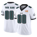STECN Custom P.Eagles White Limited Vapor F.U.S.E. Super Bowl LIX Home Game Any Name & Numbers Stitched Jerseys