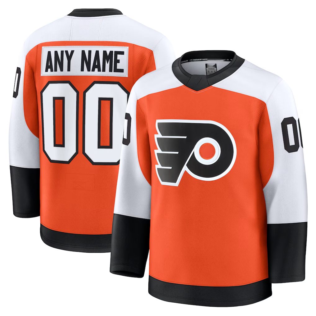 STECN Custom P.Flyers Orange Home Premium Jerseys