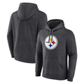 STECN Custom P.Steelers Gray Pullover Hoodies Limited Any Name & Numbers  Stitched Jerseys