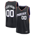 STECN Custom P.Suns Fanatics Black Fast Break Jerseys - Icon Edition