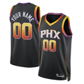 STECN Custom P.Sunss Black 2022-2023 Swingman Jerseys - Statement Edition
