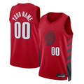 STECN Custom PT.Blazers Red 2022-2023 Swingman Jerseys - Statement Edition