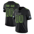 STECN Custom S.Seahawks Black Impact Limited Home Game Any Name & Numbers Stitched Jerseys