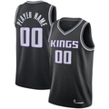STECN Custom S.kings Black Swingman Jerseys - Statement Edition