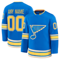 STECN Custom St.L.Blues Blue Alternate Premium Jerseys