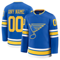 STECN Custom St.L.Blues Blue Home Premium Jerseys