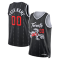 STECN Custom T.Raptors Black 2025-26 City Edition Swingman Jerseys