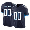 STECN Custom T.Titans Navy Limited Vapor F.U.S.E. Home Game Any Name & Numbers Stitched Jerseys
