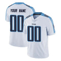 STECN Custom T.Titans White Limited Vapor Untouchable Home Game Any Name & Numbers Stitched Jerseys