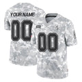 STECN Custom TB.Buccaneers Arctic Camo Limited Salute To Service Home Game Any Name & Numbers Stitched Jerseys
