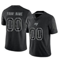 STECN Custom TB.Buccaneers Black RFLCTV Limited Stitched Jerseys