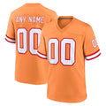 STECN Custom TB.Buccaneers Orange Throwback Home Game Any Name & Numbers Stitched Jerseys