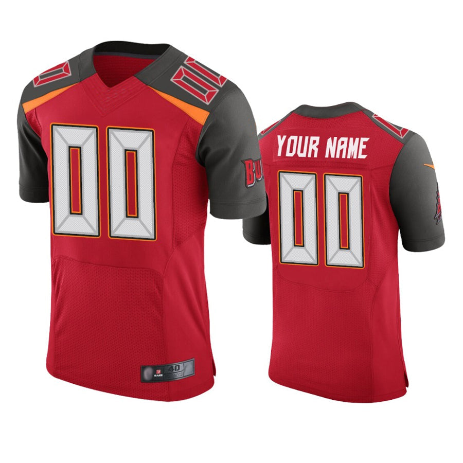 STECN Custom TB.Buccaneers Red Game Stitched Jerseys