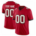 STECN Custom TB.Buccaneers Red Limited Vapor F.U.S.E. Home Game Any Name & Numbers Stitched Jerseys