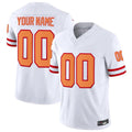 STECN Custom TB.Buccaneers White Vapor F.U.S.E. Limited Stitched Jerseys