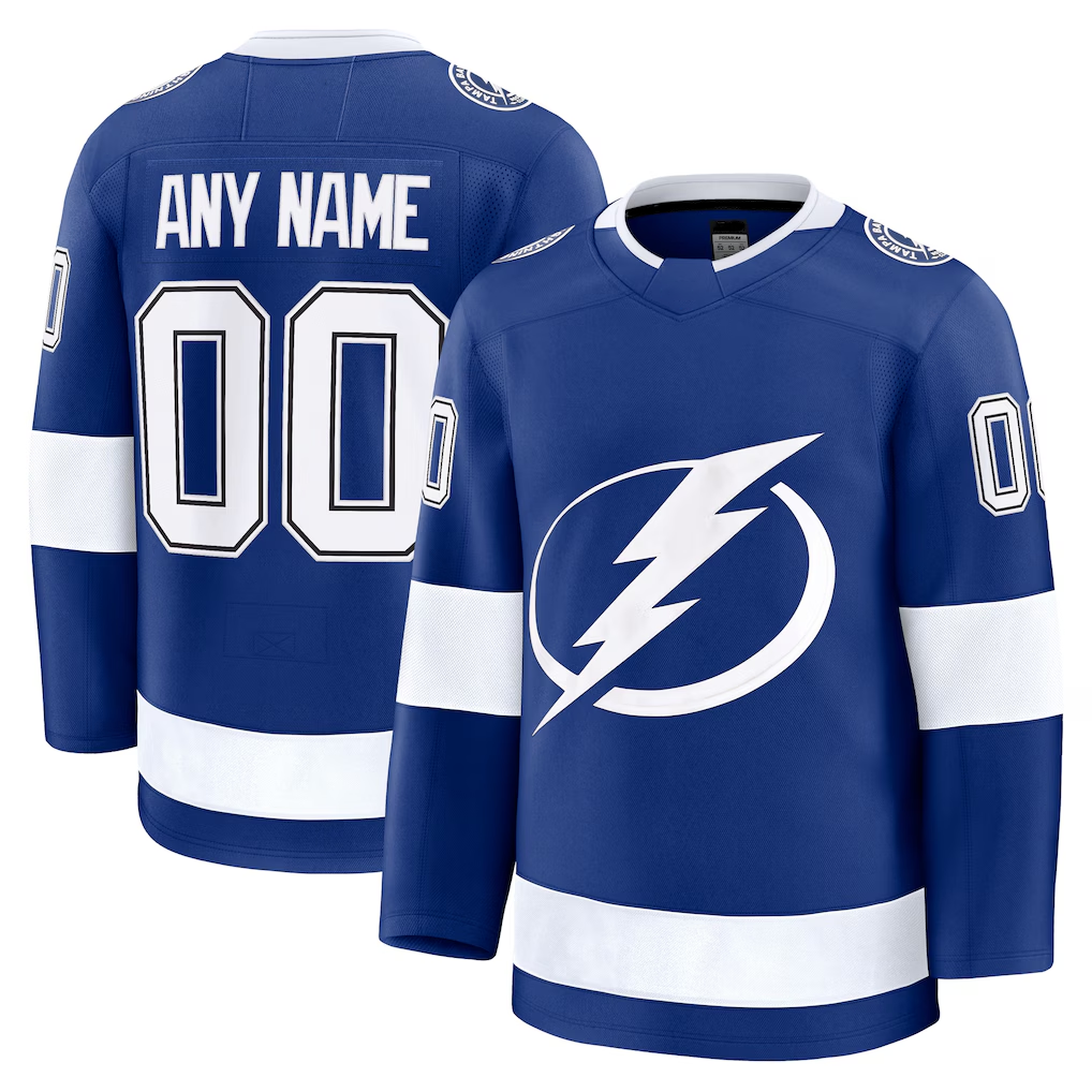 STECN Custom TB.Lightning Blue Home Premium Jerseys