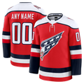 STECN Custom W.Capitals Red Alternate Premium Jerseys