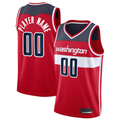 STECN Custom W.Wizards Red 2020-21 Swingman Jerseys - Icon Edition