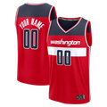 STECN Custom W.Wizards Red Fastbreak Jerseys - Icon Edition