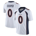 STECN D.Broncos #0 Jonathon Cooper Player White Vapor Untouchable Limited Home Game Stitched Jerseys