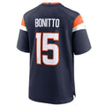 STECN D.Broncos #15 Nik Bonitto Player Navy Home Game Stitched Jerseys