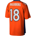 STECN D.Broncos #18 Peyton Manning Mitchell & Ness Orange Big & Tall 2015 Retired Player Replica Stitched Puhic Jersey
