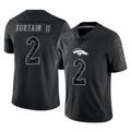 STECN D.Broncos #2 Pat Surtain II Player Black Reflective Limited Stitched Jerseys