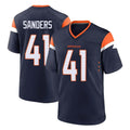 STECN D.Broncos #41 Drew Sanders Player Navy Home Game Stitched Jerseys