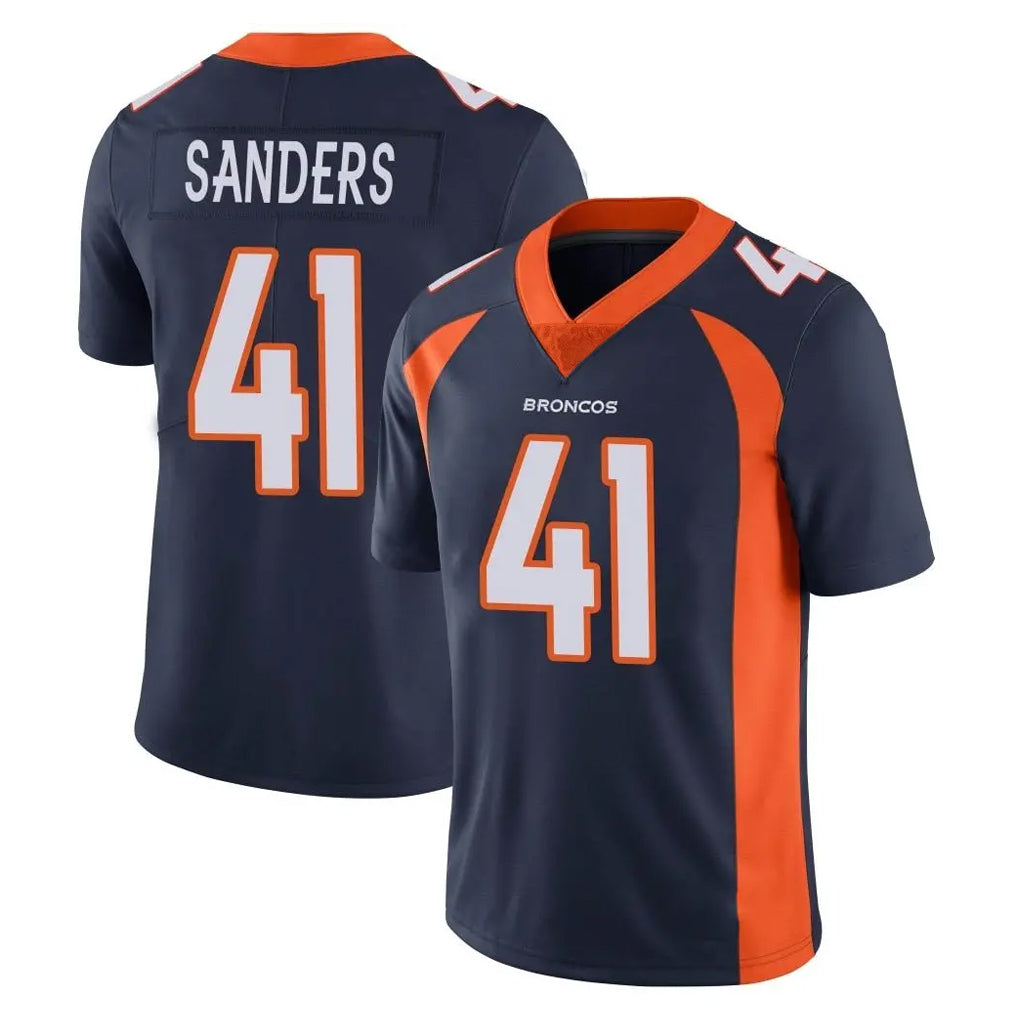 STECN D.Broncos #41 Drew Sanders Player Navy Vapor Untouchable Limited Game Stitched Jerseys