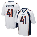 STECN D.Broncos #41 Drew Sanders Player White Game Stitched Jerseys