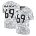 STECN D.Broncos #69 Mike McGlinchey Player Arctic Camo Salute To Service Limited Stitched Jerseys