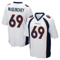 STECN D.Broncos #69 Mike McGlinchey Player White Game Stitched Jerseys