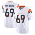 STECN D.Broncos #69 Mike McGlinchey Player White Limited Vapor F.U.S.E. Home Game Stitched Jerseys
