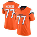 STECN D.Broncos #77 Quinn Meinerz Player Orange Vapor F.U.S.E. Limited Home Game Stitched Jerseys