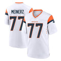 STECN D.Broncos #77 Quinn Meinerz Player White Home Game Stitched Jerseys