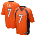 STECN D.Broncos #7 John Elway Player Orange Game Stitched Jerseys