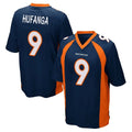 STECN D.Broncos #9 Talanoa Hufanga Player Navy Game Stitched Jerseys
