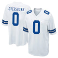 STECN D.Cowboys #0 DeMarvion Overshown Player White Home Game Stitched Jerseys
