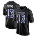 STECN D.Cowboys #13 Caleb Downs Player Carbon Black Fashion Home Game Stitched Jerseys