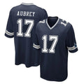 STECN D.Cowboys #17 Brandon Aubrey Player Navy Home Game Stitched Jerseys